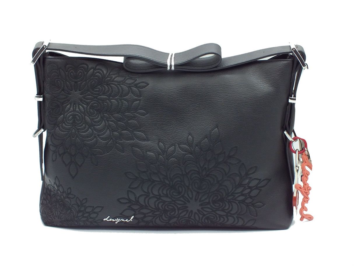 Desigual Desigual Borse Donna 25WAXPA0 Sierra Buxton Mini pelle nero Sierra