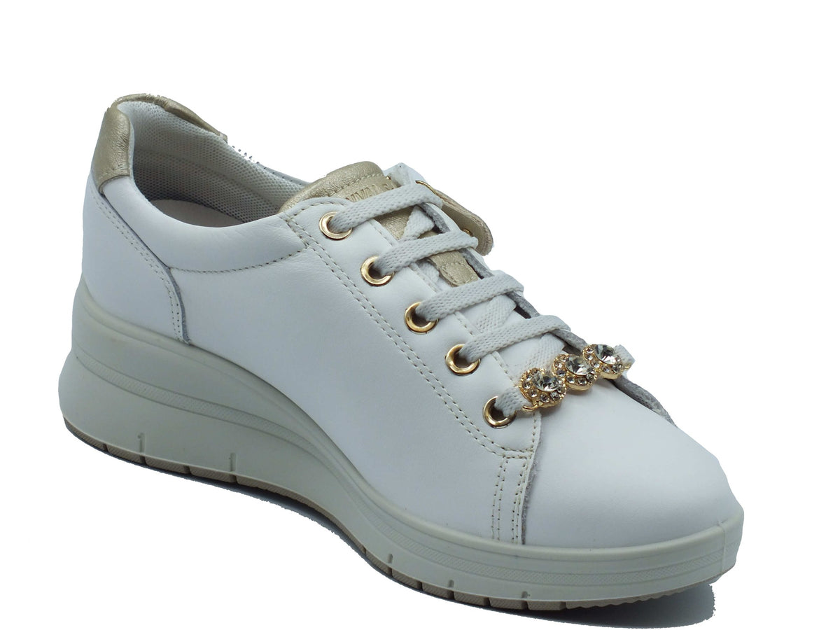 ENVAL Soft ENVAL Soft Sneakers Donna 1258011 Nappa Soft Bianco pelle bianco Bianco