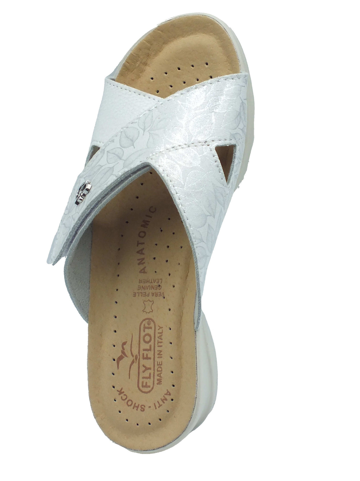 Fly Flot Fly Flot Ciabatte Donna 96 J80 PE Bianco sintetico bianco Bianco