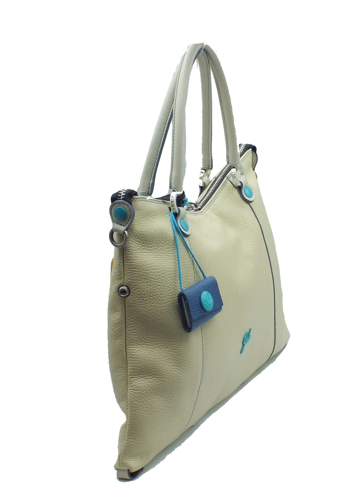 Gabs Gabs Borse Donna G012193T2 Thamara Plus Bull Bicolor Lino Panna Tg pelle bianco Panna