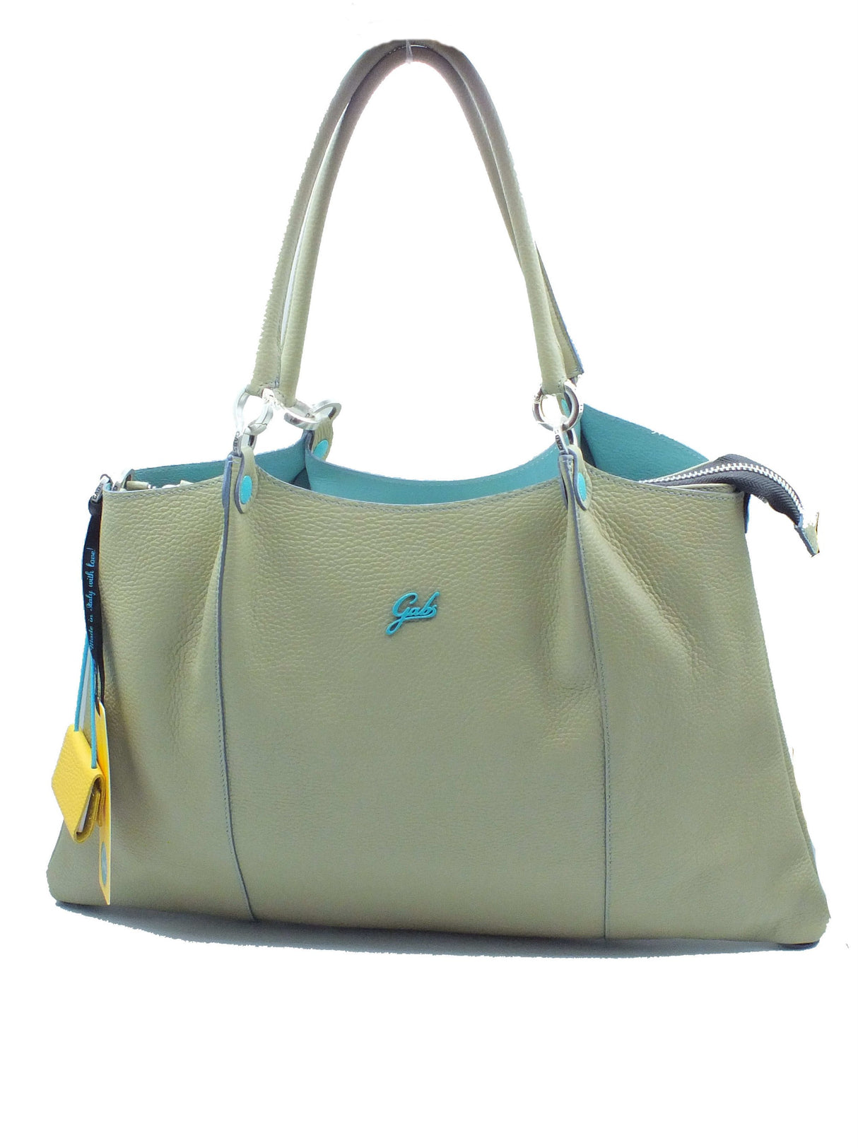 Gabs Gabs Borse Donna G012273T3 Soleil Bull Double Celadon Satin verde Celadon