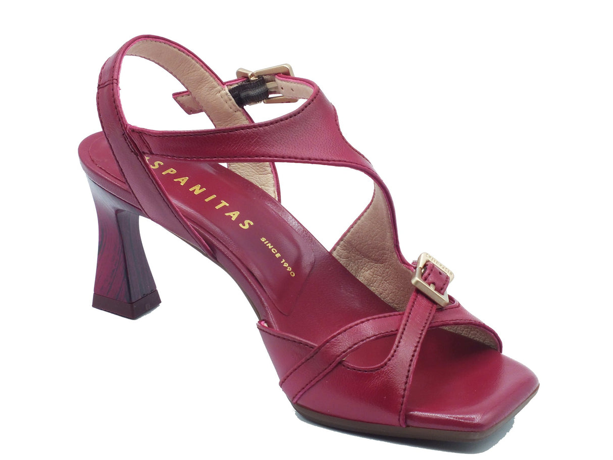 Hispanitas Hispanitas Sandali tacco alto Donna HV264814 Soho Cereza pelle rosso Cereza