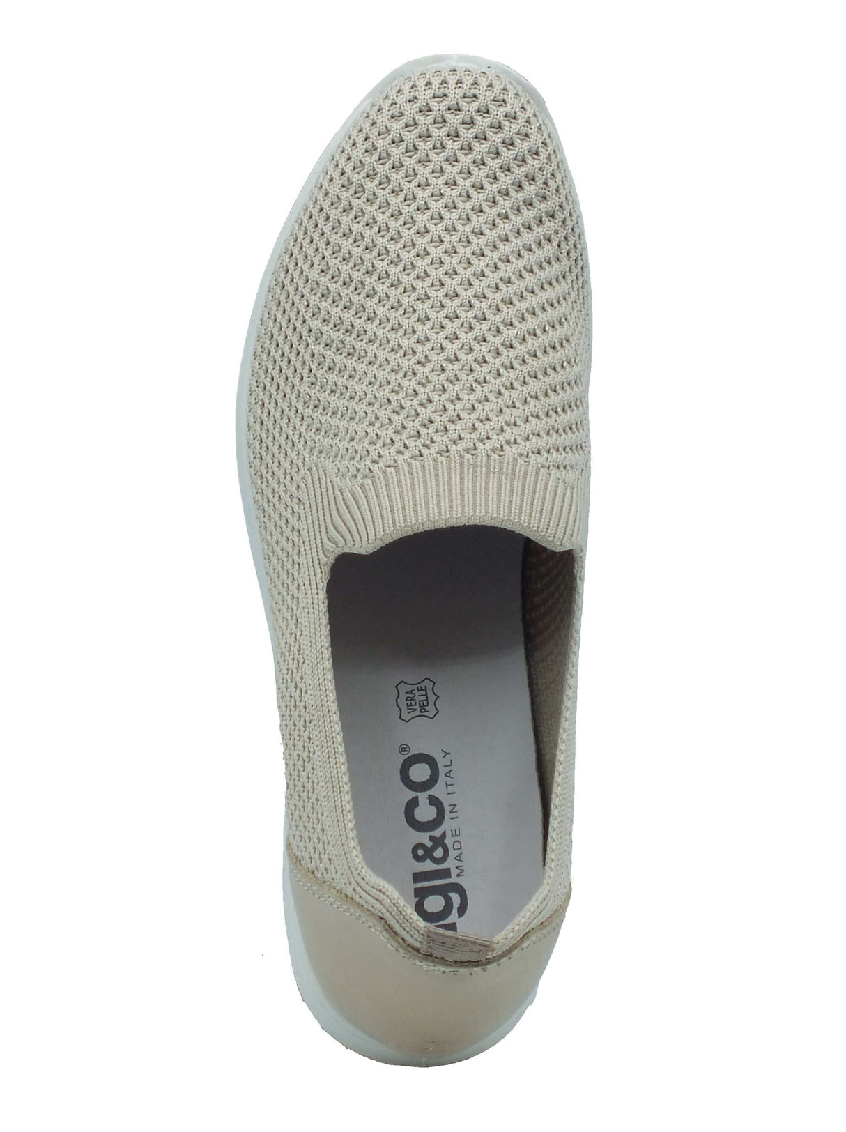 Igi&Co Igi&Co Mocassini Donna 1150033 T.Recy Cream sintetico beige Cream
