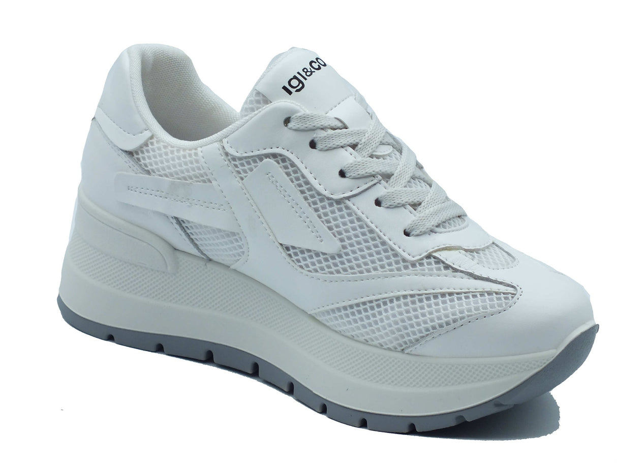Igi&Co Igi&Co Sneakers Donna 1156900 Nappa Zoom Bianco pelle bianco Bianco