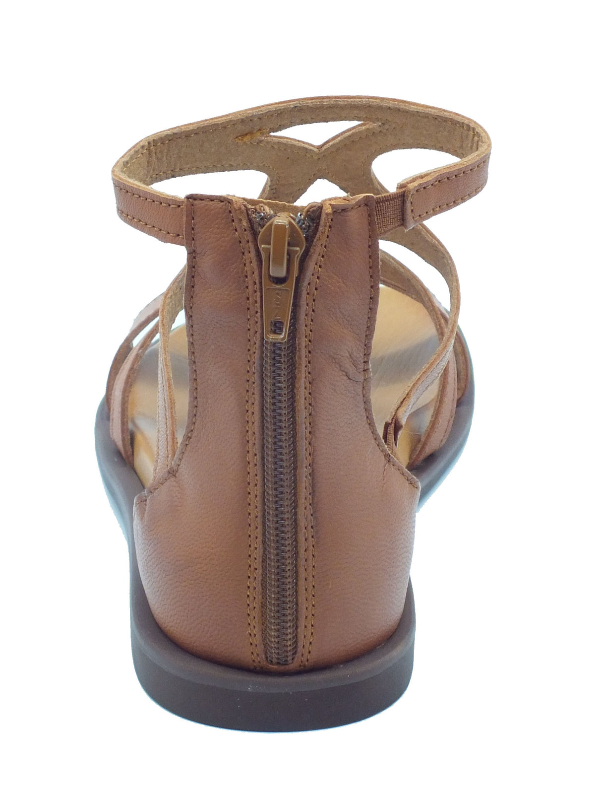 Igi&Co Igi&Co Sandali tacco basso Donna 1184911 Vit. Crust Cognac pelle marrone Crust Cognac