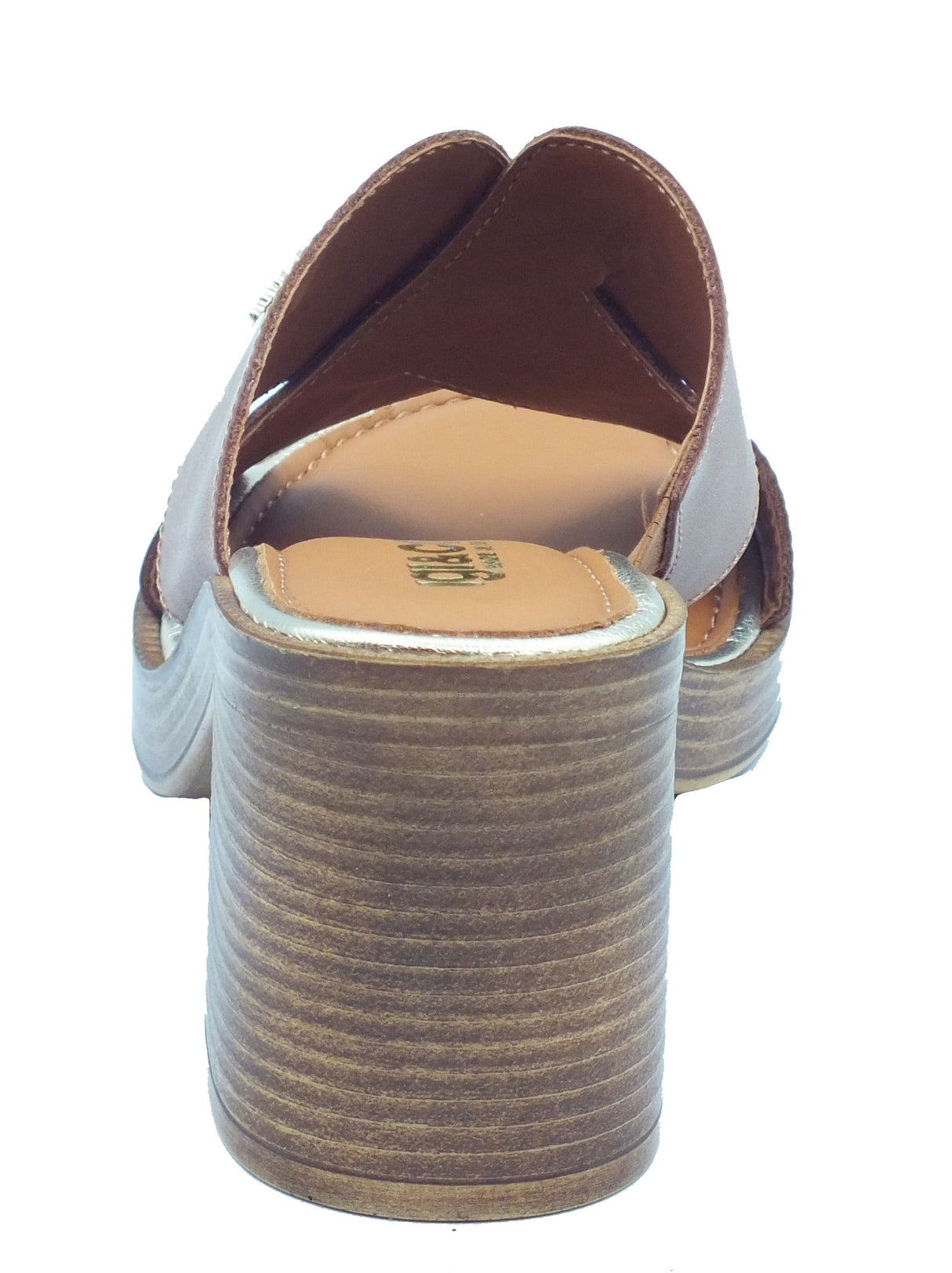 Igi&Co Igi&Co Sandali tacco alto Donna 1194211 Vitello Cuoio pelle marrone Cuoio