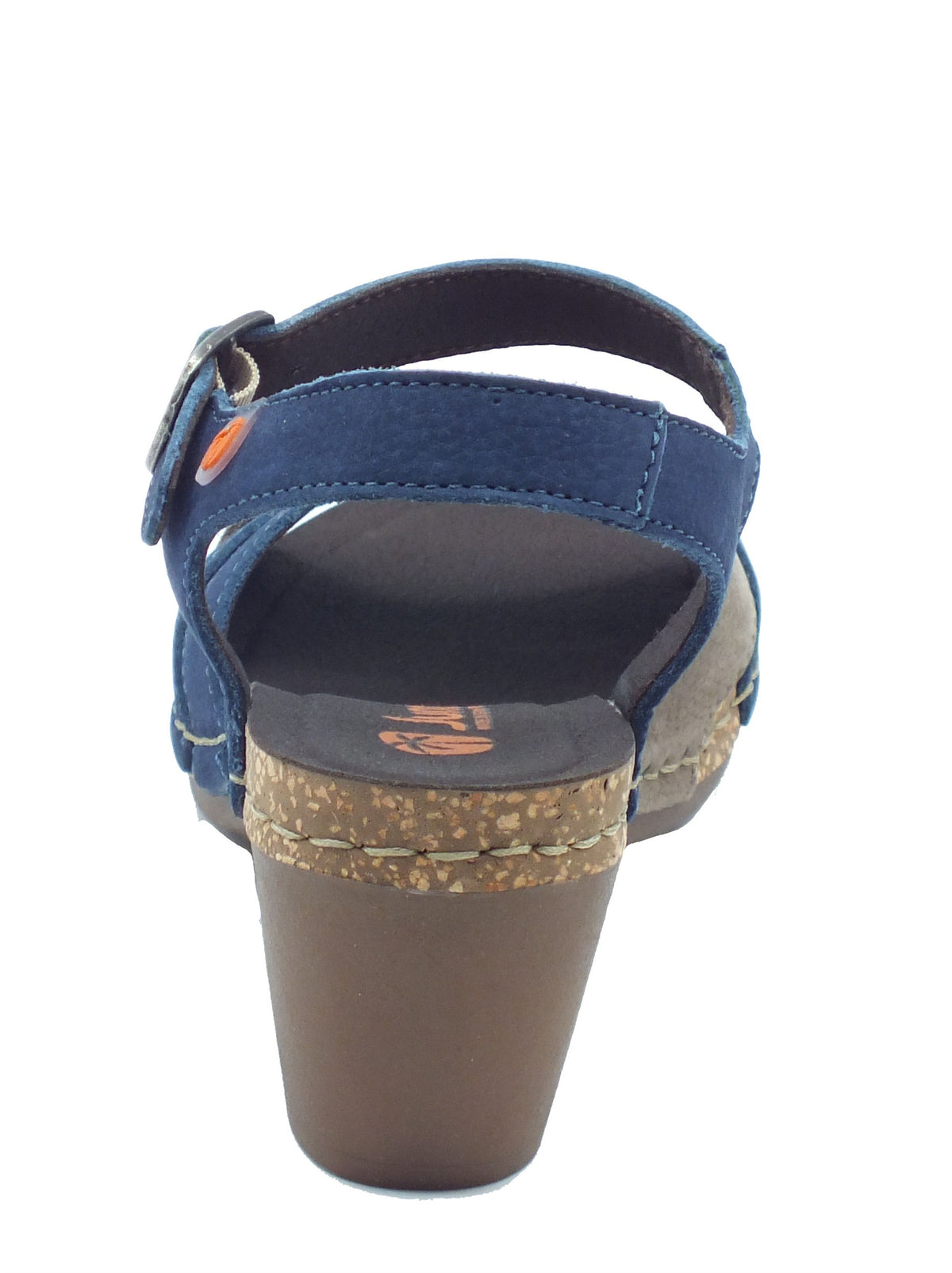Jungla Jungla Sandali tacco alto Donna 7459 Batan Jeans Pop Camila pelle blu Batan Jeans