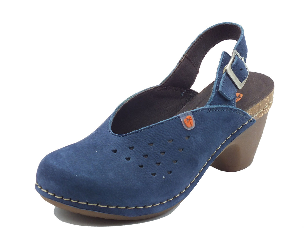 Jungla Jungla Sandali tacco alto Donna 7694 Batan Jeans Pop Camila pelle blu Batan Jeans