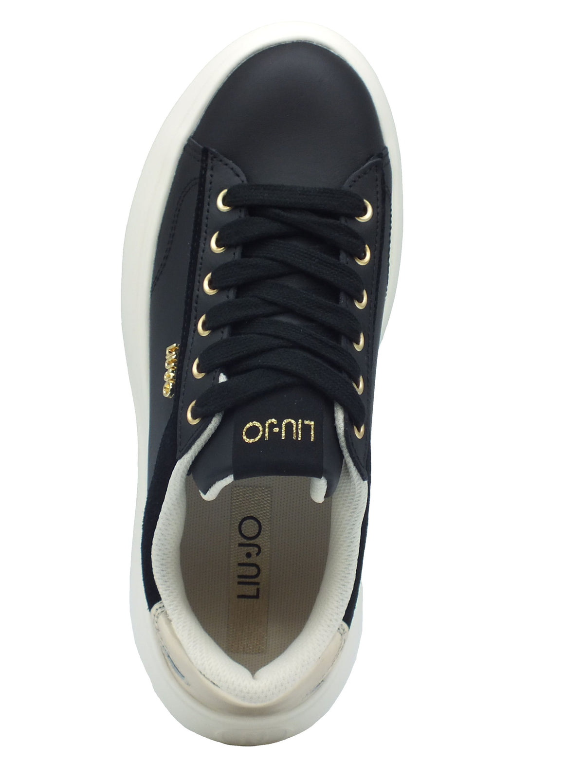 LIU JO LIU JO Sneakers Donna BA6069 Casper 01 Black pelle nero Black