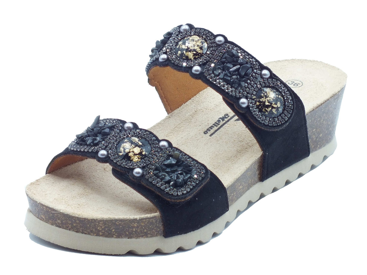 Melluso Melluso Sandali zeppa alta Donna 018182 Nero sintetico nero Nero
