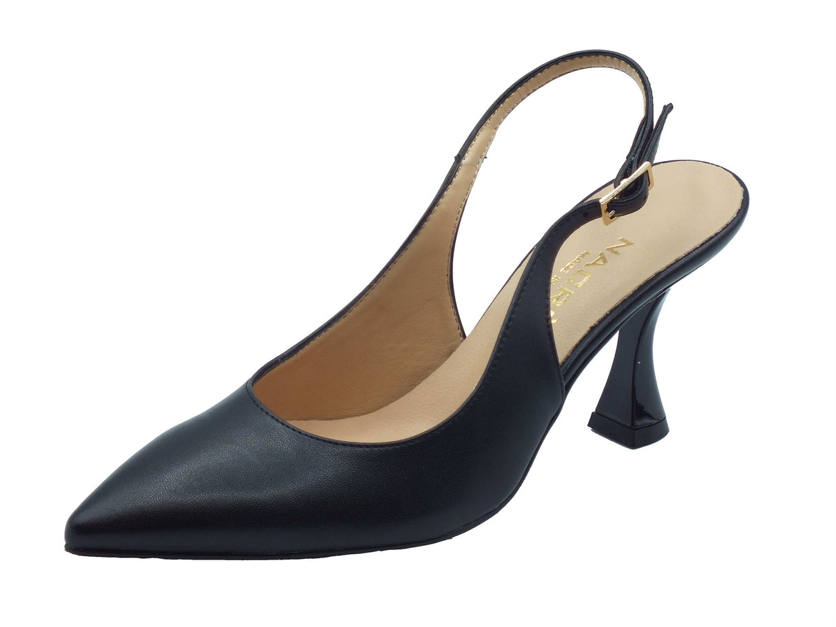 Nacrèe Nacrèe Decoltè con tacco Donna 2164Y032 Cap Nero pelle nero Nero