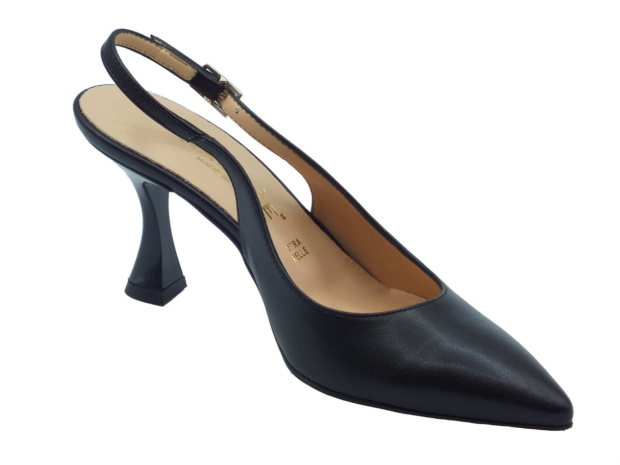 Nacrèe Nacrèe Decoltè con tacco Donna 2164Y032 Cap Nero pelle nero Nero