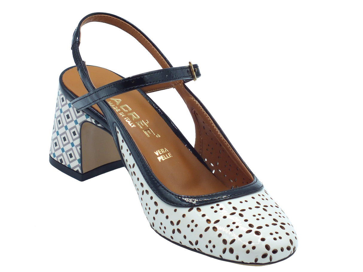 Nacrèe Nacrèe Sandali tacco basso Donna 2391M022 Napl Bur Nero pelle nero Nero