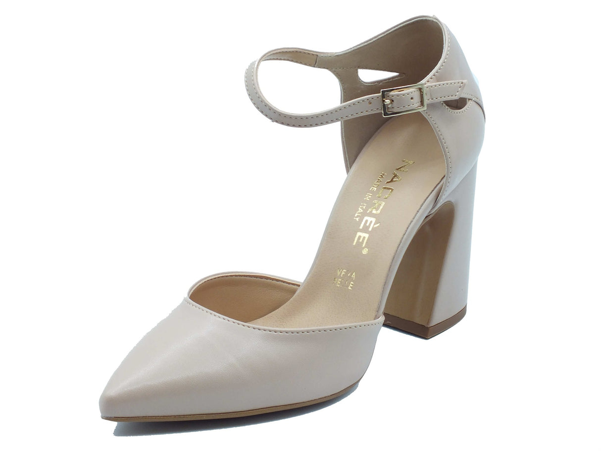 Nacrèe Nacrèe Sandali tacco alto Donna 962G021 Cap Nude pelle rosa Nude