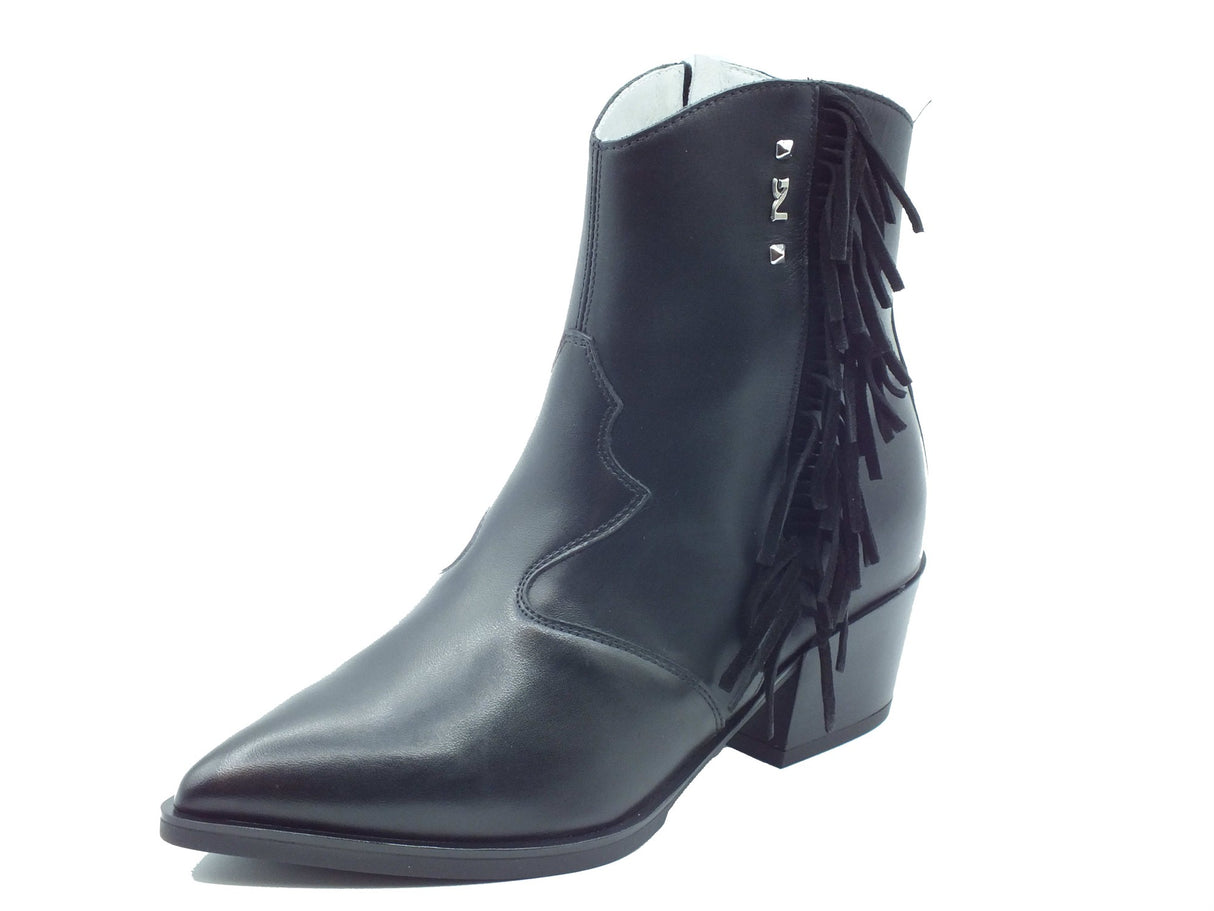 Nero Giardini Nero Giardini Scarponcini Donna E615130D Guanto Nero pelle nero Nero