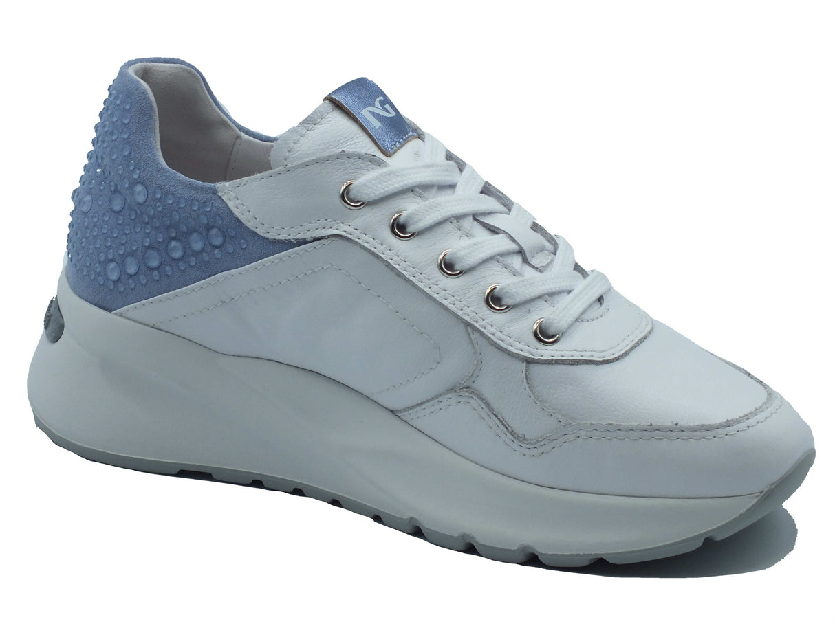 Nero Giardini Nero Giardini Sneakers Donna E615185D Cile Bianco pelle bianco Bianco
