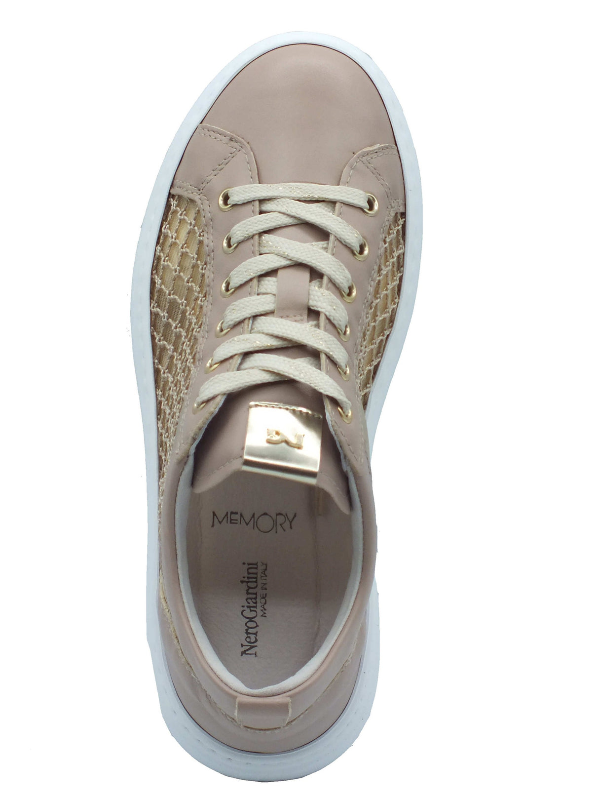 Nero Giardini Nero Giardini Sneakers Donna E615292D Nappa Col. Femme pelle rosa Rosa