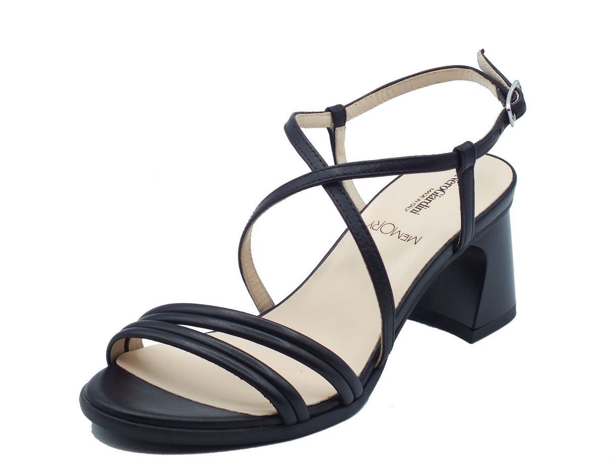 Nero Giardini Nero Giardini Sandali tacco alto Donna E615740D Nappa Nero pelle nero Nero