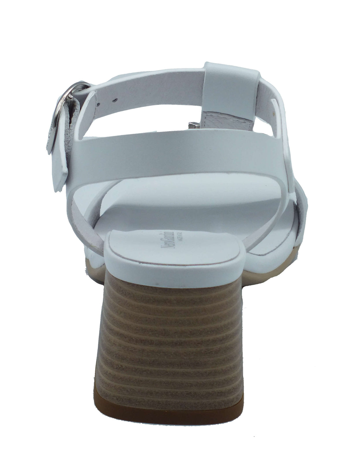 Nero Giardini Nero Giardini Sandali tacco alto Donna E615870D Loira Bianco pelle bianco Bianco