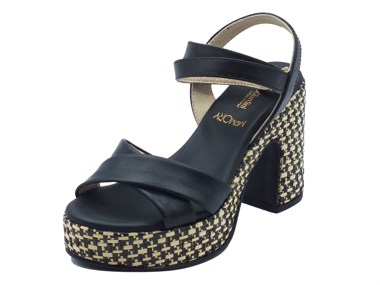 Nero Giardini Nero Giardini Sandali tacco alto Donna E616072D Tamigi Nero pelle nero Nero