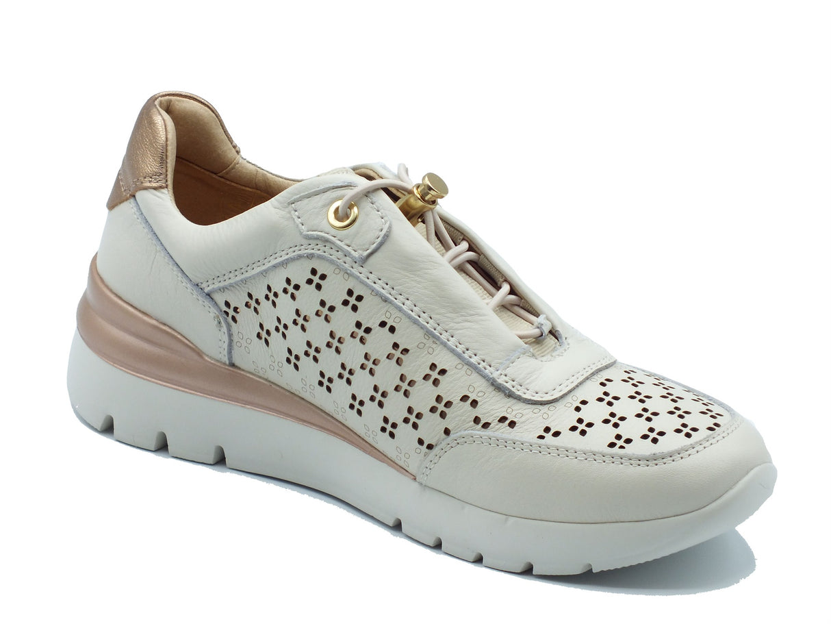 Pikolinos Pikolinos Sneakers Donna Cantabria W4R-6707C1 Nata pelle bianco Nata