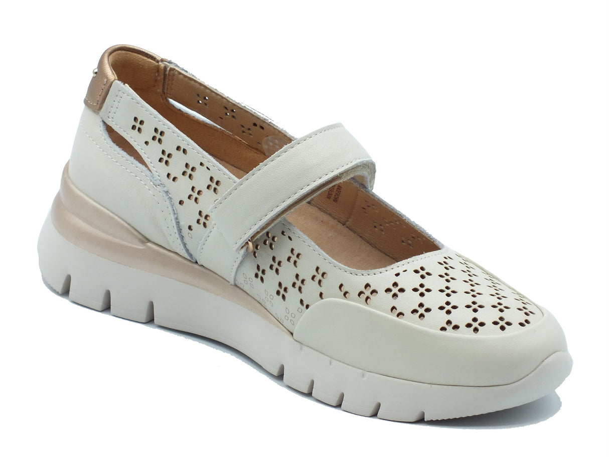 Pikolinos Pikolinos Ballerine Donna Cantabria W4R-6774C1 Nata pelle bianco Nata