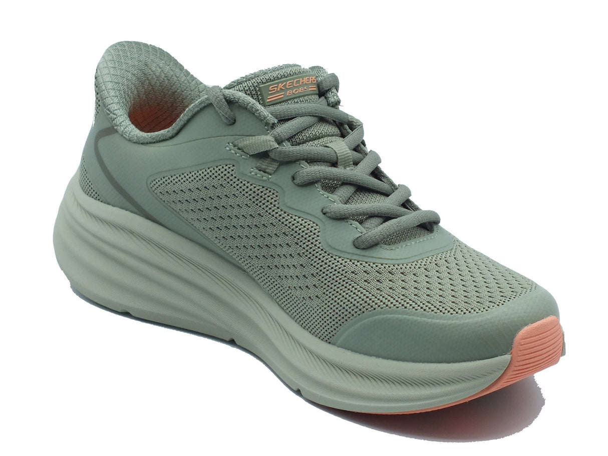 Skechers Skechers Slip-on Donna 117756 Bobs Skillz Too Essential Olive sintetico verde Olive