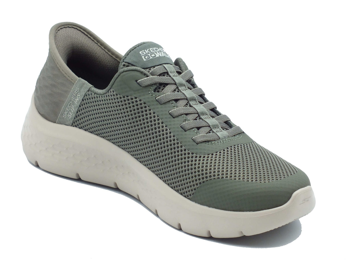 Skechers Skechers Slip-on Donna 124836 Go Walk Flex Olive sintetico verde Olive