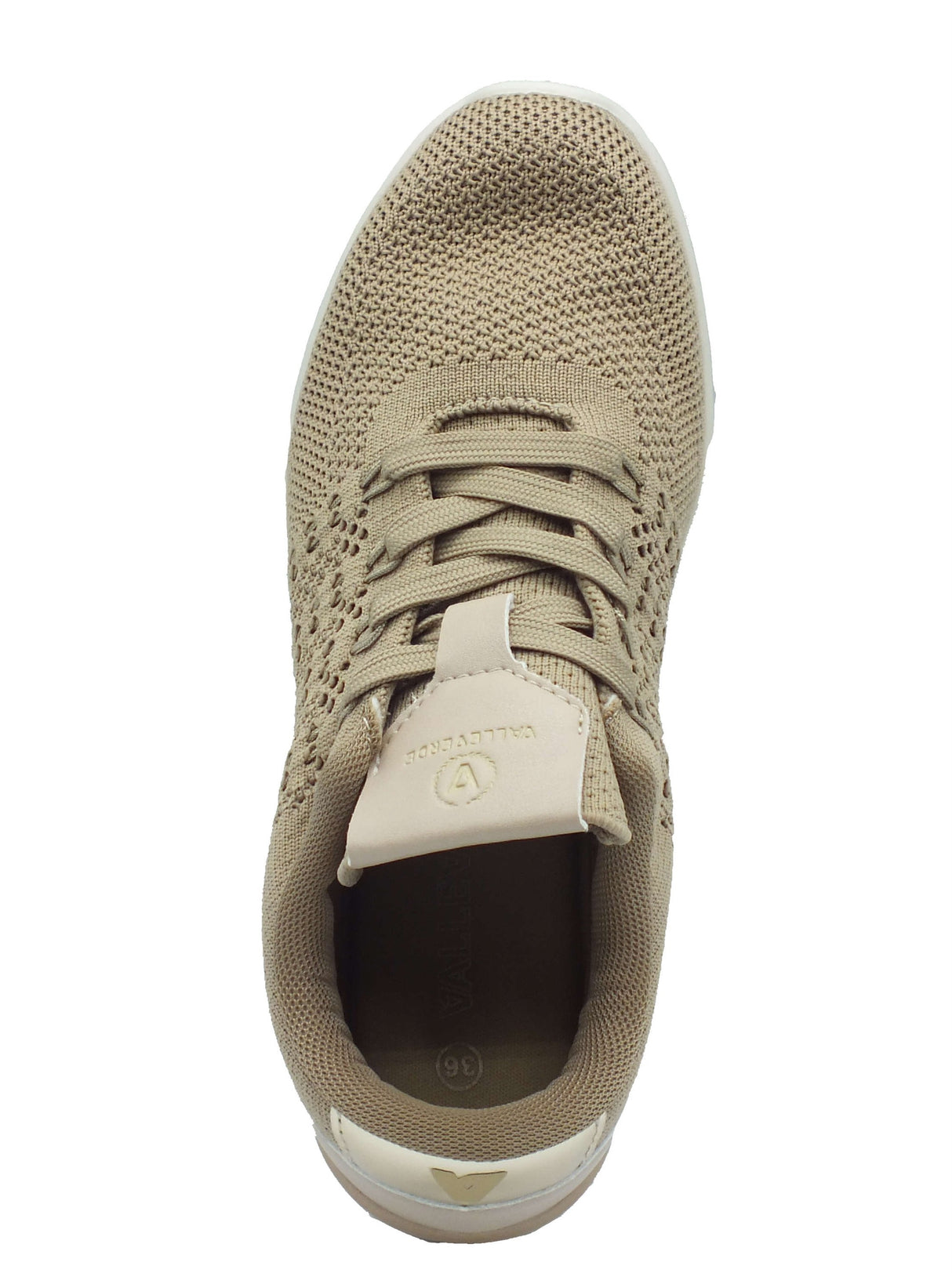 Valleverde Valleverde Sneakers confort Donna VVCA120R Ecru sintetico beige Ecru