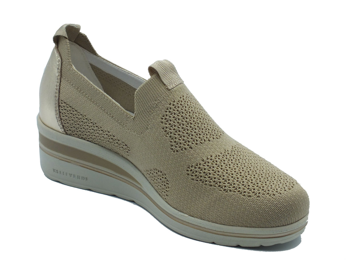 Valleverde Valleverde Mocassini Donna VD355W Ecru sintetico marrone Ecru