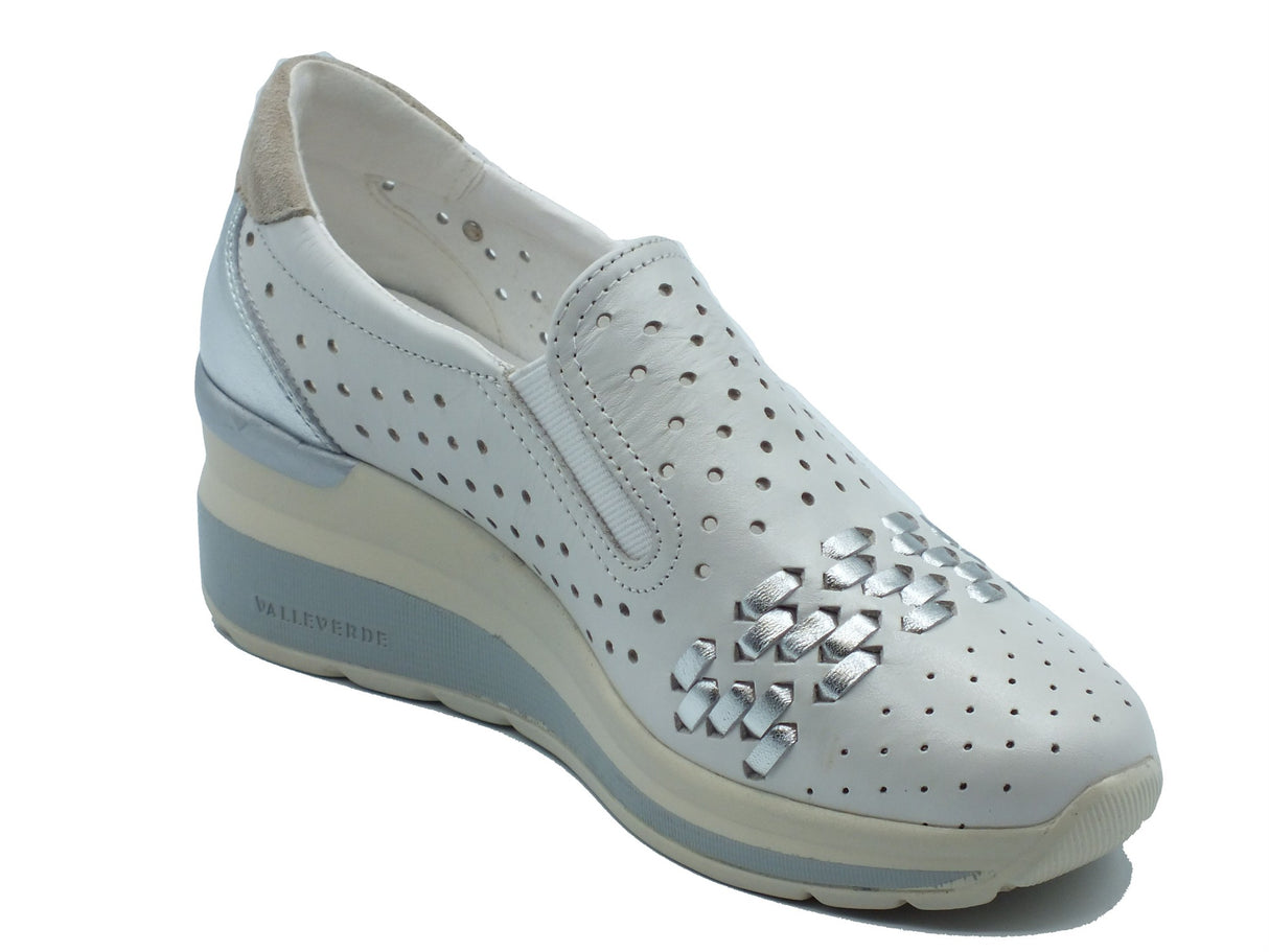 Valleverde Valleverde Mocassini Donna VVCA101F Nappa Avorio pelle bianco Avorio