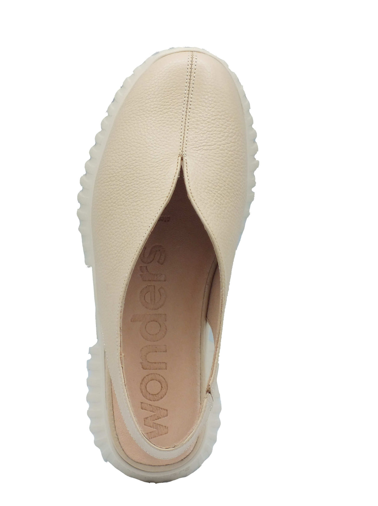 Wonders Wonders Sandali zeppa bassa Donna A-4411 Flexfly Wild Beige pelle beige Beige