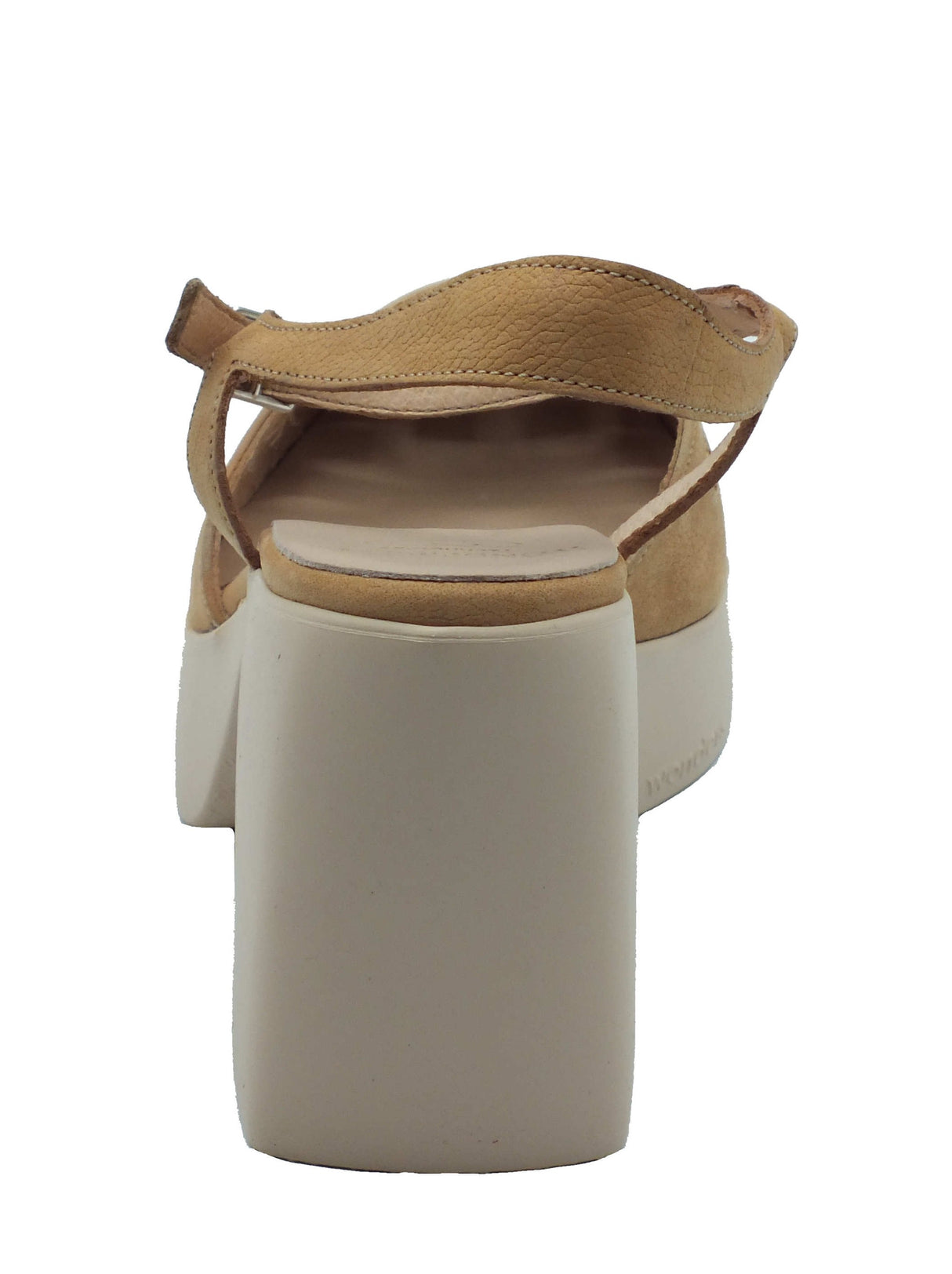 Wonders Wonders Sandali tacco alto Donna H-4991 Lady Nubuk Sand pelle beige Sand