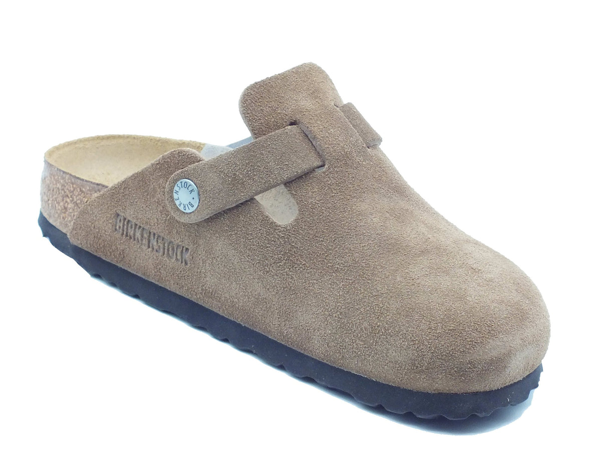 Birkenstock Birkenstock Sabot Donna 1032795 Boston Bs Dark Tea pelle marrone Dark Tea