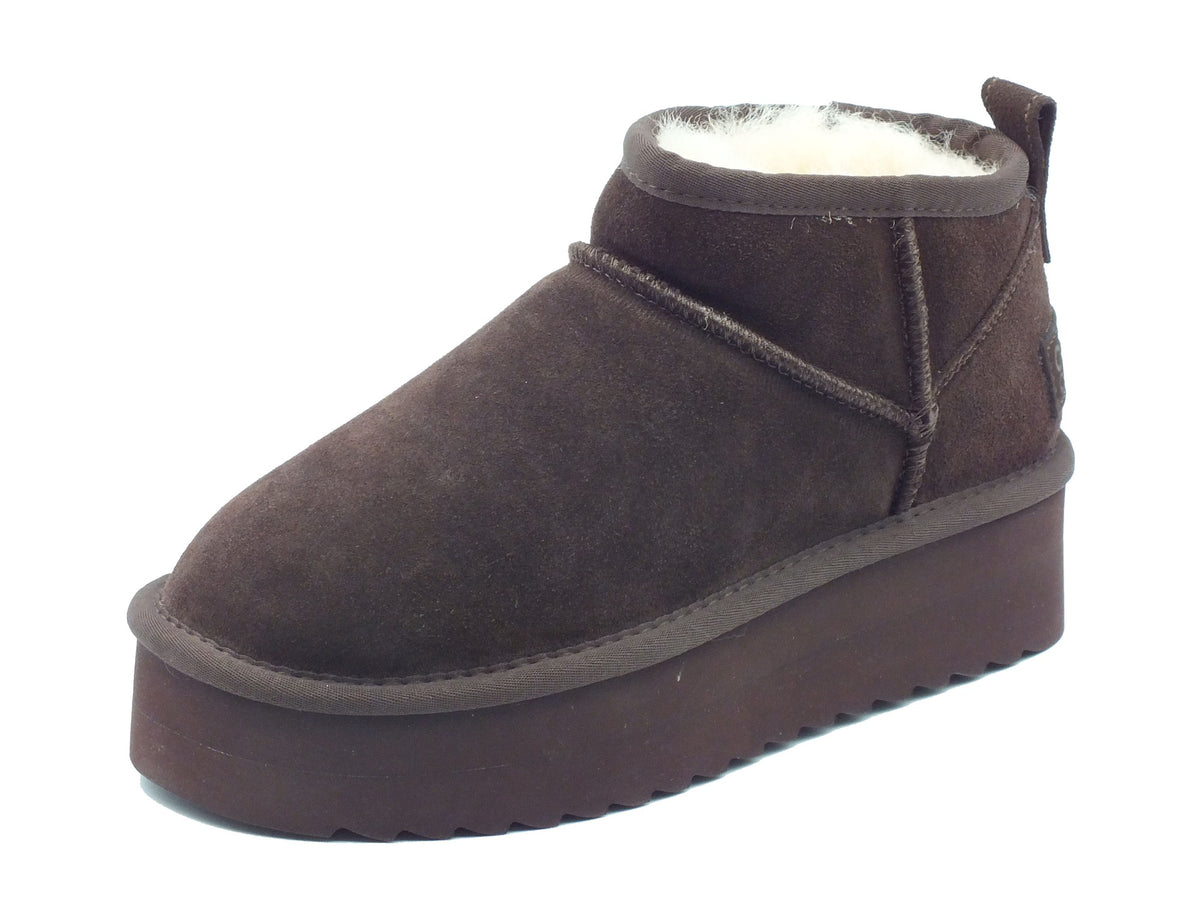 Colors of California Colors of California Mammut Donna HC.SHEARPLA2 Choco pelle marrone Choco