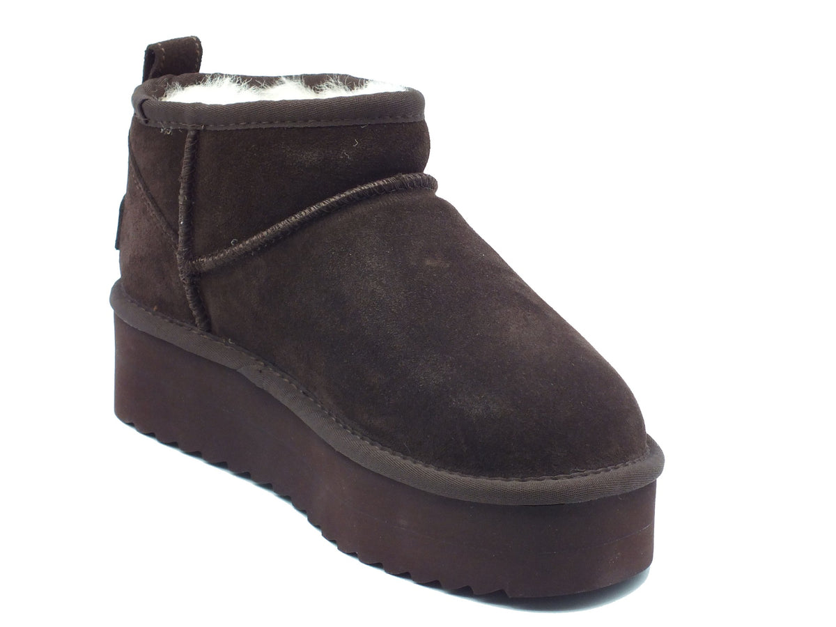 Colors of California Colors of California Mammut Donna HC.SHEARPLA2 Choco pelle marrone Choco