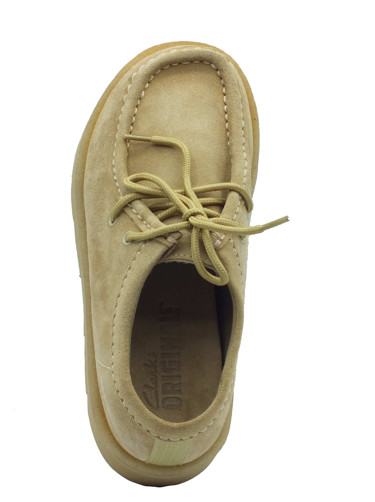 Clarks Clarks Scarpe Donna Meare Walla Maple Suede pelle beige Suede