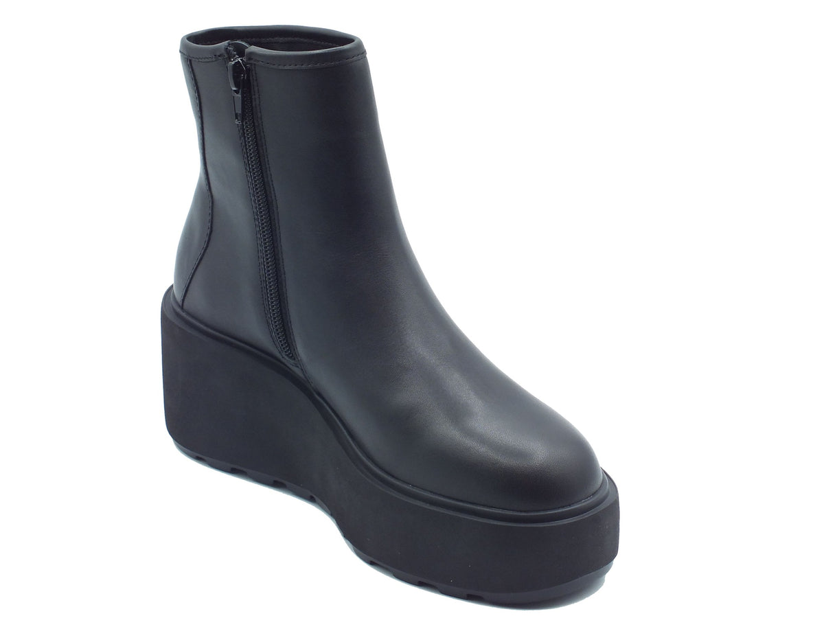 CafèNoir CafèNoir Tronchetti con zeppa Donna FB1900 Nero pelle nero Nero