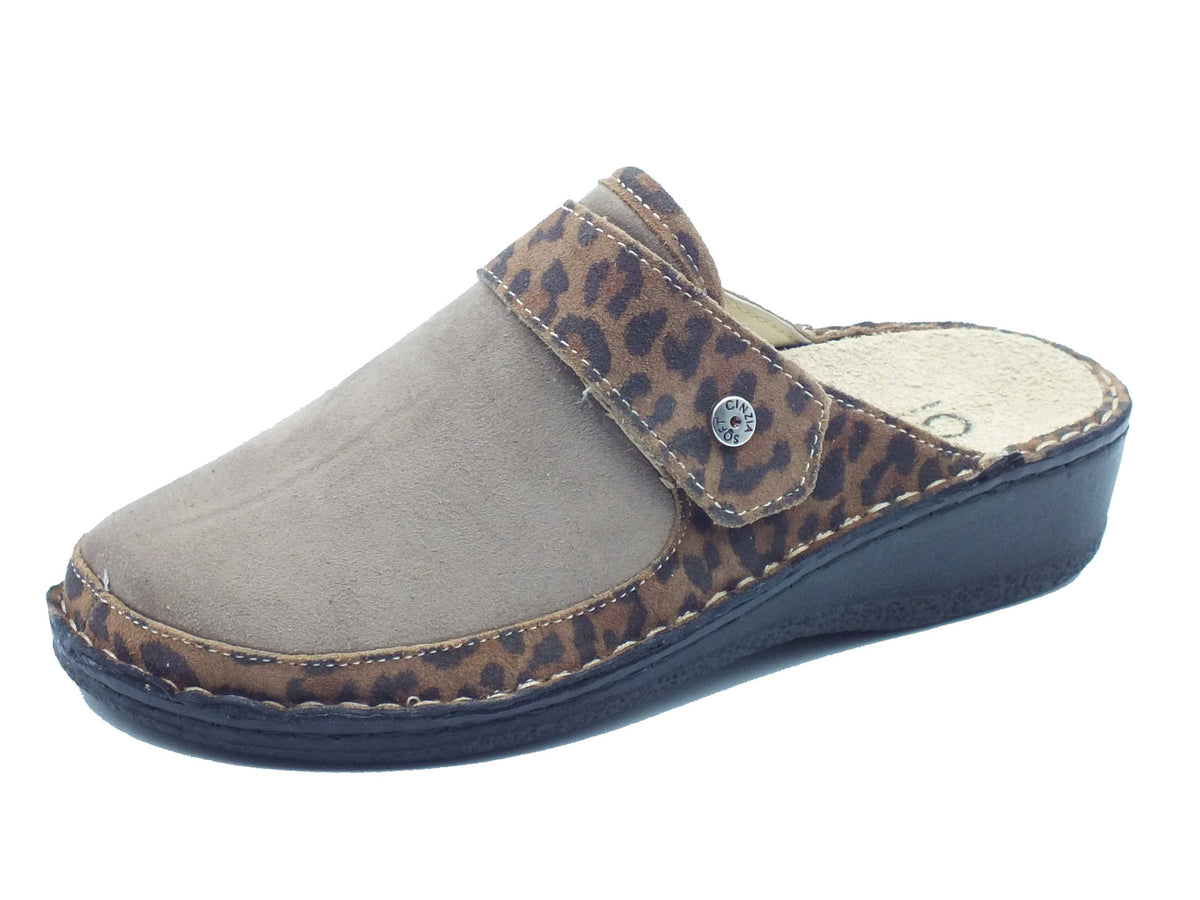 Cinzia Soft Cinzia Soft Pantofole Donna IM2977BB Taupe pelle beige Taupe