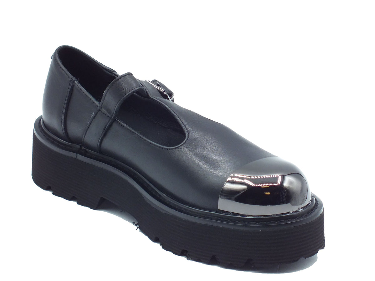 CULT CULT Mocassini Donna CLW485900 Slash Black pelle nero Nero