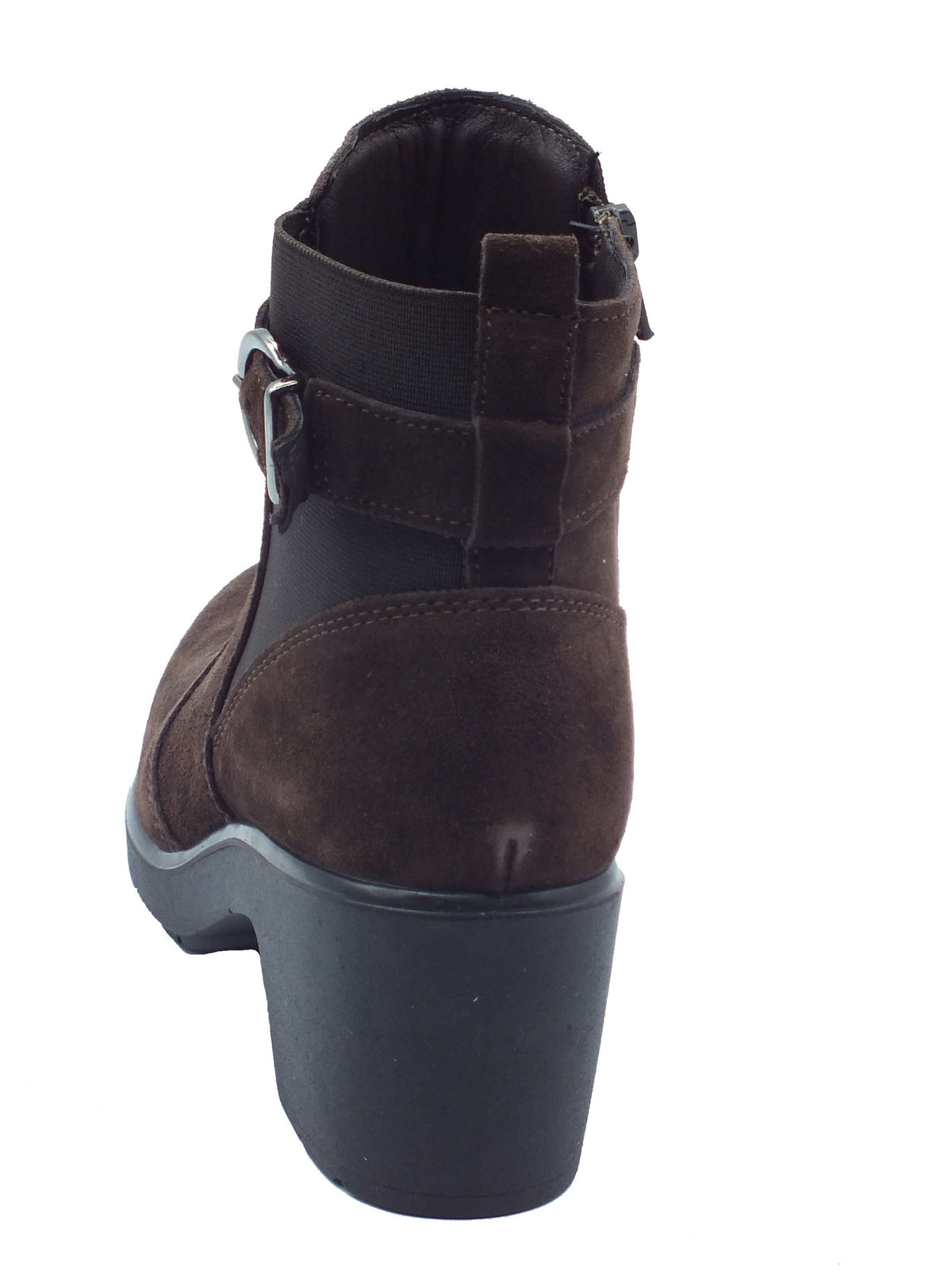 ENVAL Soft ENVAL Soft Tronchetti con tacco Donna 2259922 Scam. Super T.Moro pelle marrone Testa di Moro