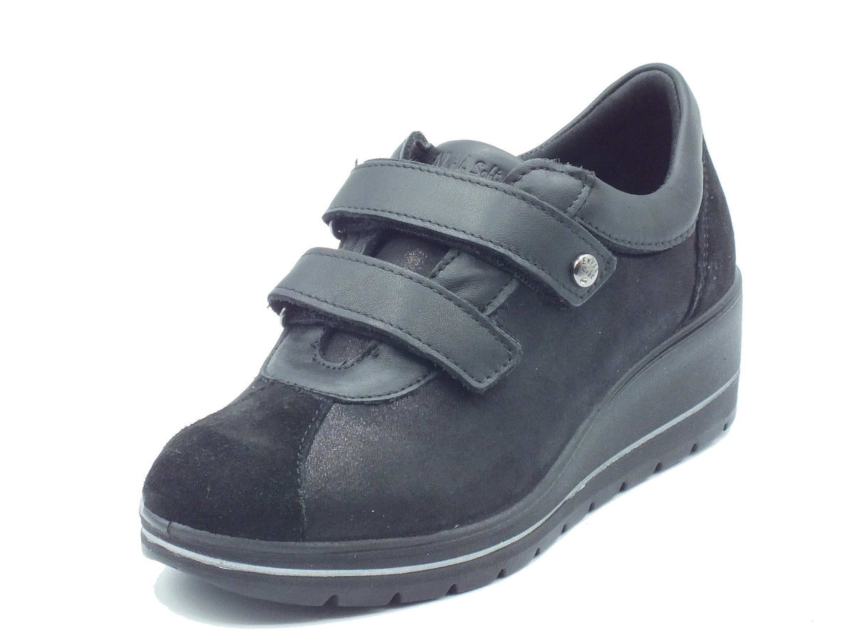 ENVAL Soft ENVAL Soft Sneakers confort Donna 2274400 Tess. Nero pelle nero Nero
