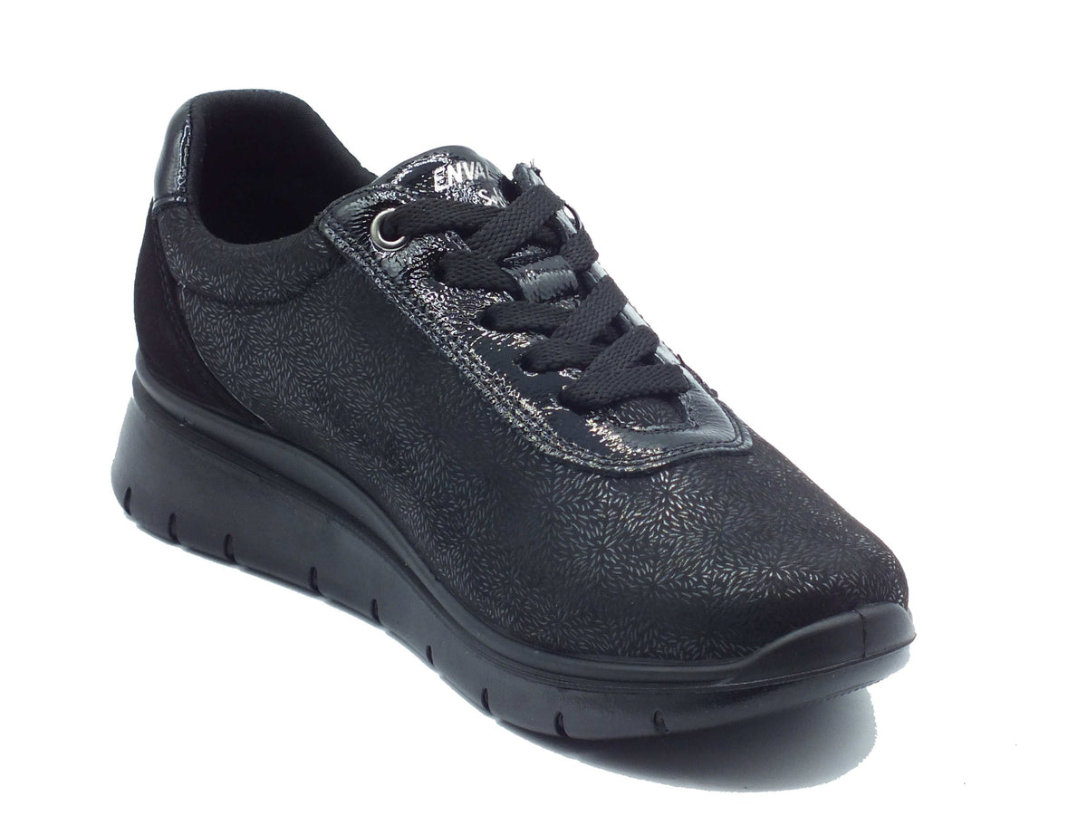 ENVAL Soft ENVAL Soft Sneakers confort Donna 2276100 Tes Stret Nero pelle nero Nero