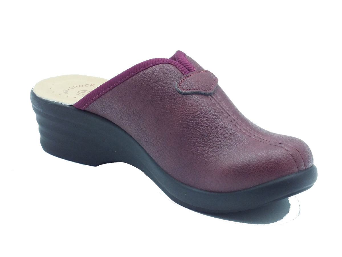 Fly Flot Fly Flot Pantofole Donna L8 870 2E Prugna pelle viola Prugna