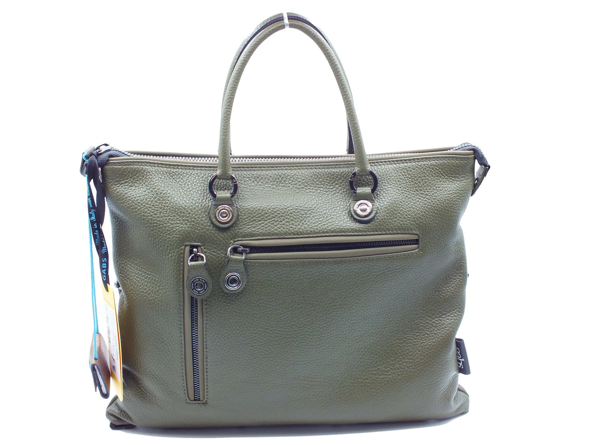 Gabs Gabs Borse Donna G000033T2 G3 Plus Forest Green TG M pelle verde Forest Green