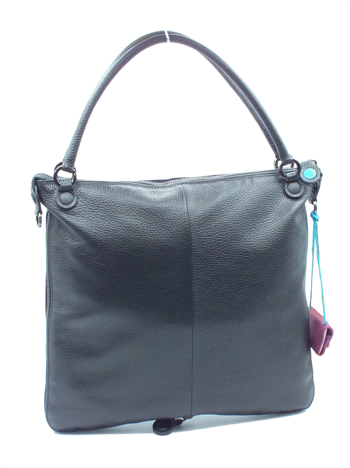 Gabs Gabs Borse Donna G012720T3 G14 Edgy Bull Black Nero TG L pelle nero Nero