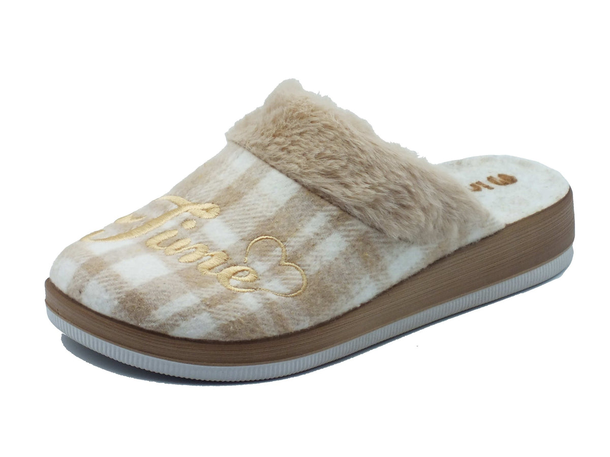 InBlu InBlu Pantofole Donna CT000050 Sabbia sintetico beige Sabbia