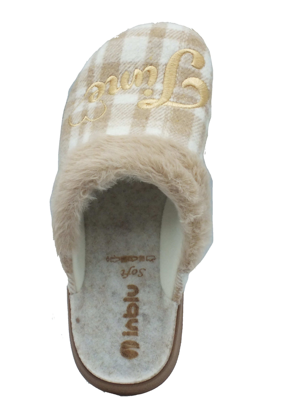 InBlu InBlu Pantofole Donna CT000050 Sabbia sintetico beige Sabbia
