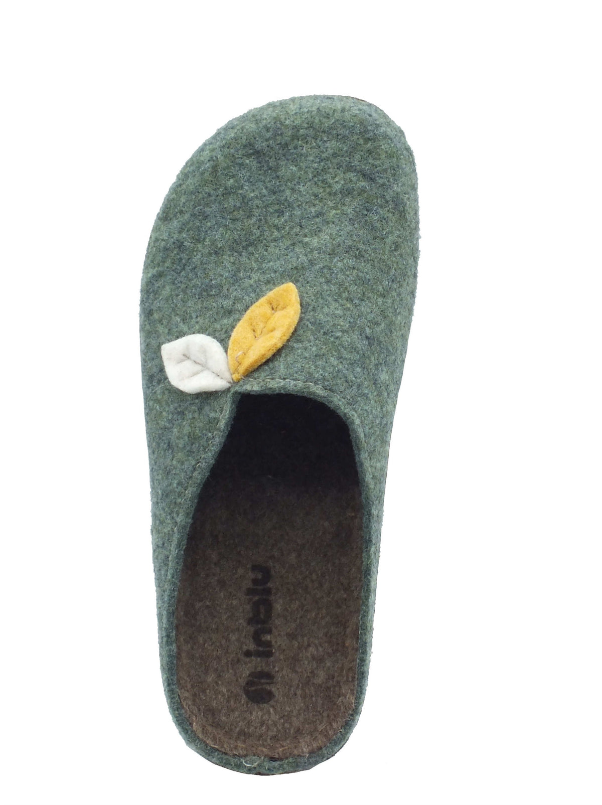 InBlu InBlu Pantofole Donna ED00013 Menta lana verde Menta