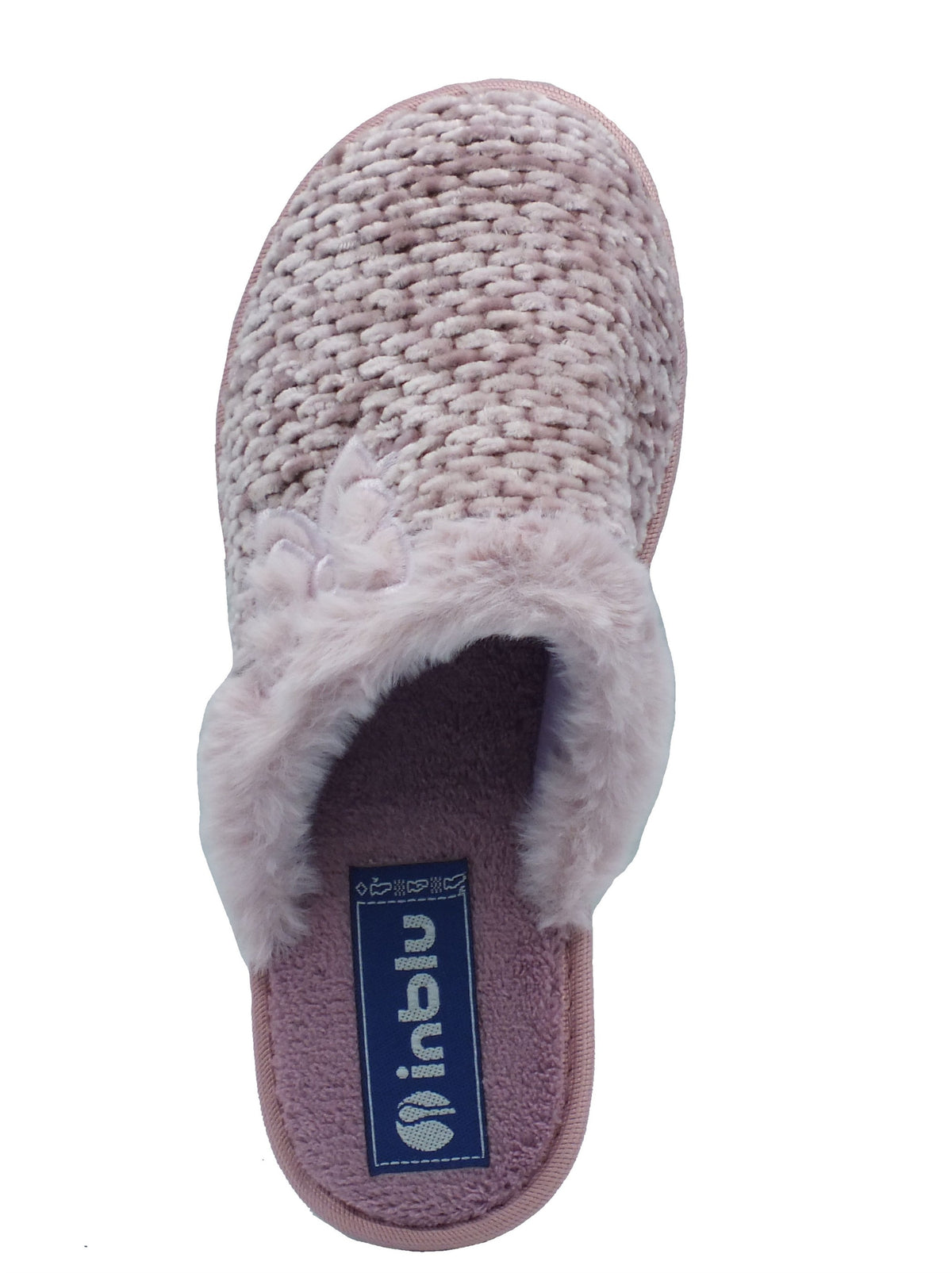 InBlu InBlu Pantofole Donna LB000117 Glicine sintetico rosa Glicine